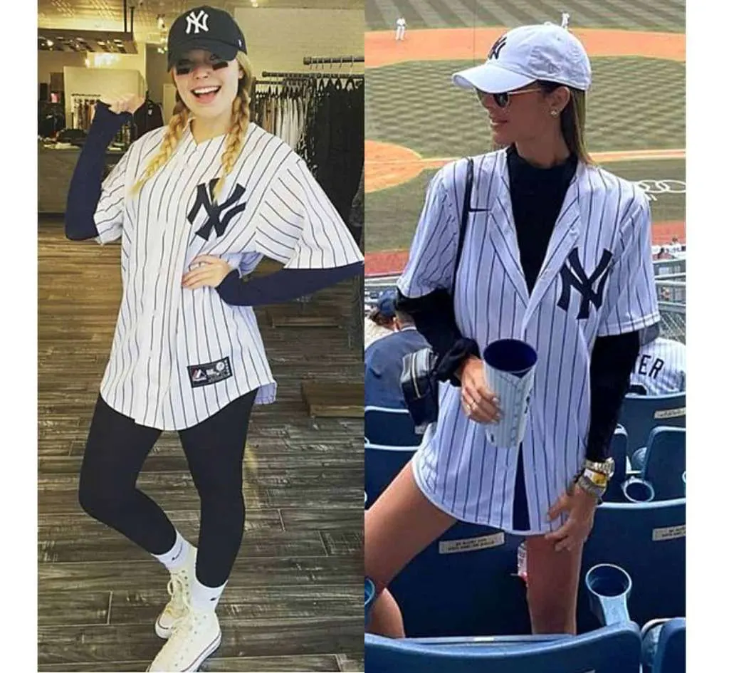 baseball jersey to baseball game