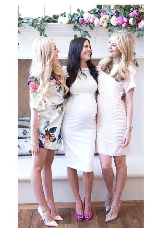 Bridal shower guest attire