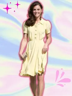 what to wear with tea dress