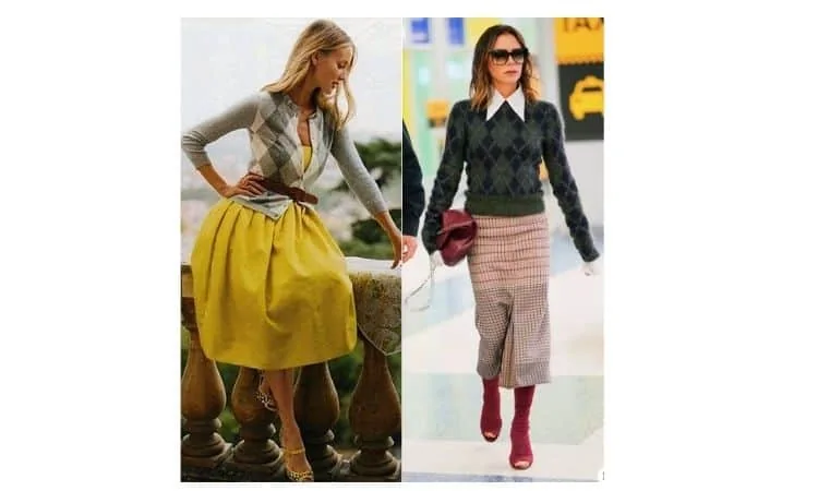 WHAT TO WEAR WITH AN ARGYLE SWEATER