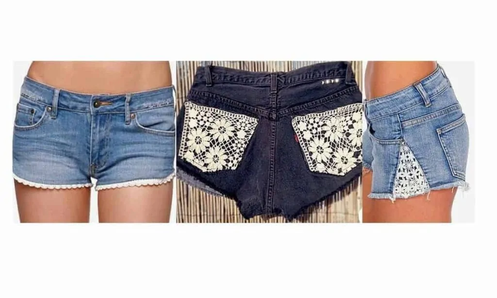 what to wear with crochet jeans