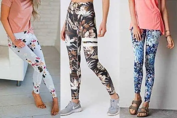 What to wear with floral leggings