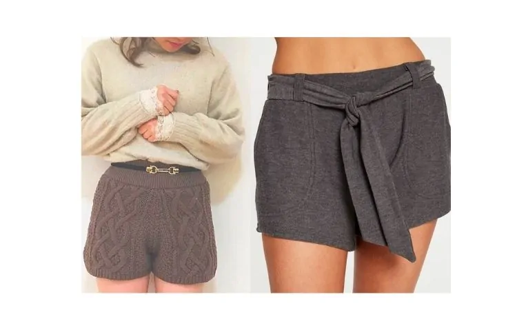 WHAT TO WEAR WITH KNIT SHORTS