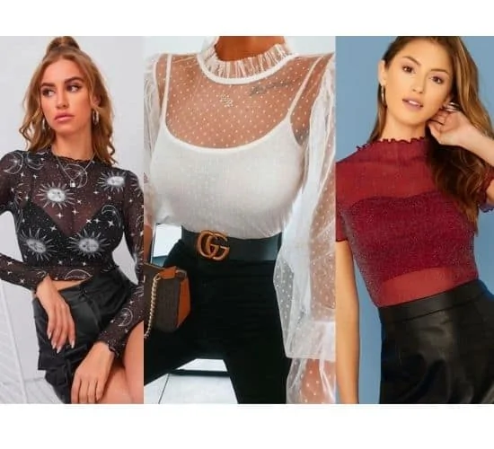 mock neck outfit ideas for ladies