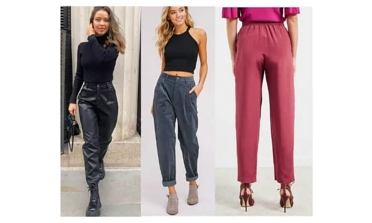 What to wear with peg trousers