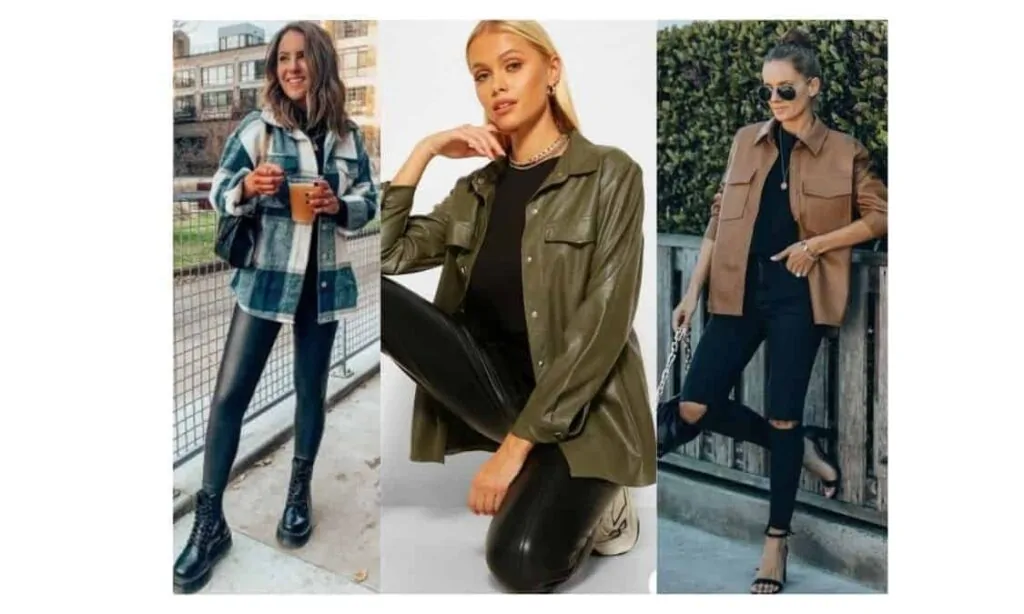 what to wear with shacket