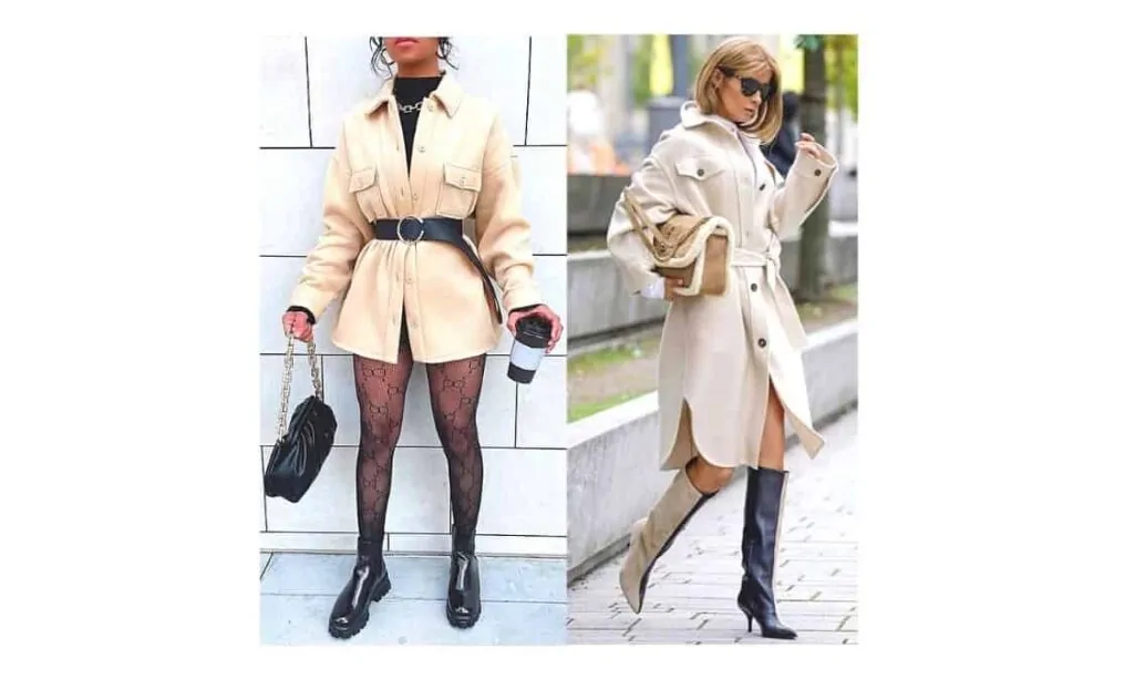 what to wear with shacket